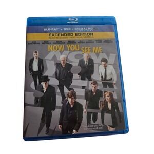 Now You See Me Blu-ray DVD Digital HD Extended Edition